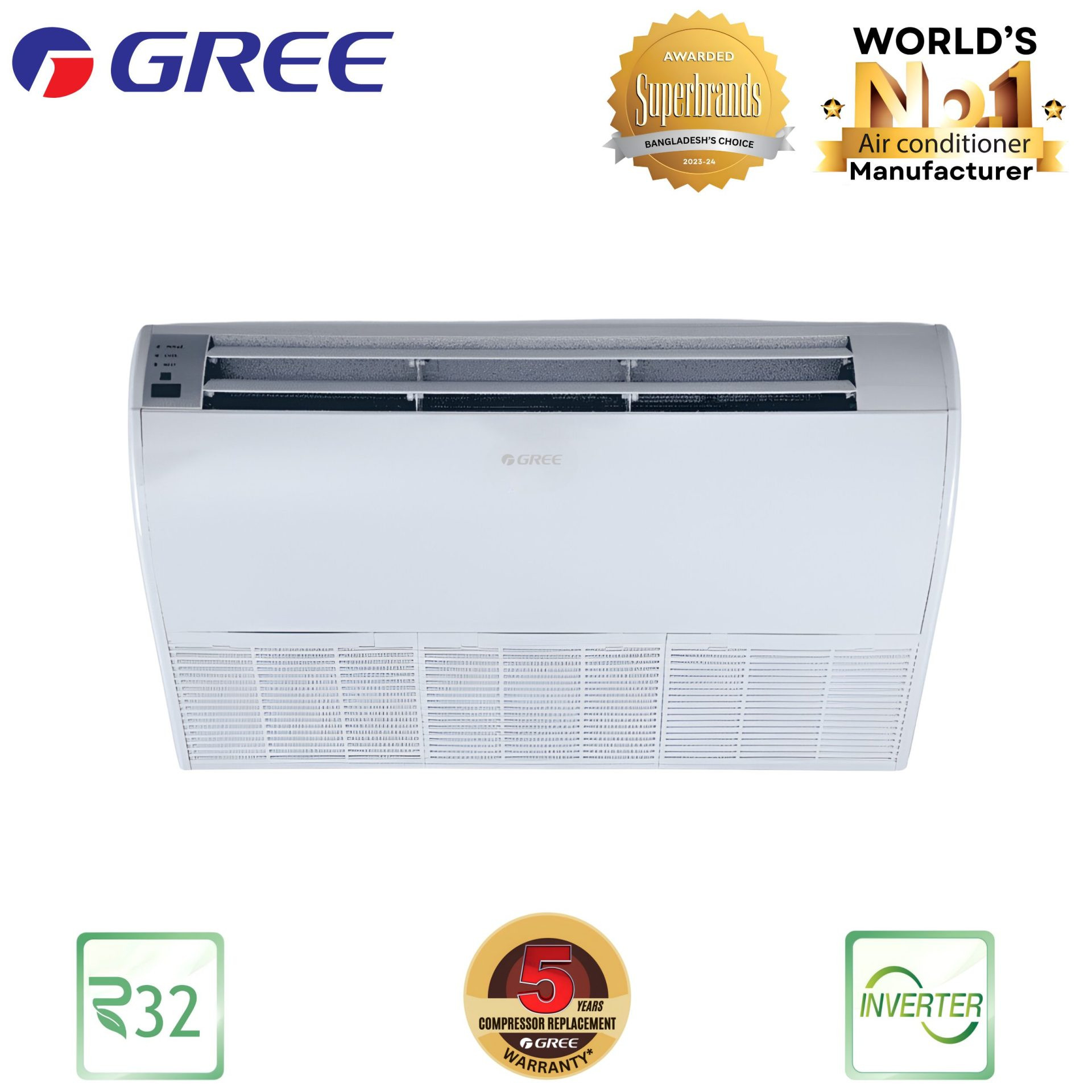 GS-48XDWV32- Gree Ceiling Type Air Conditioner (4.0 TON) [INVERTER]