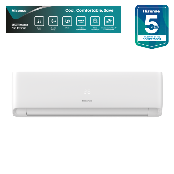 Hisense 2 Ton Smart Comfort AC AS-24CW4RBTKF00AU
