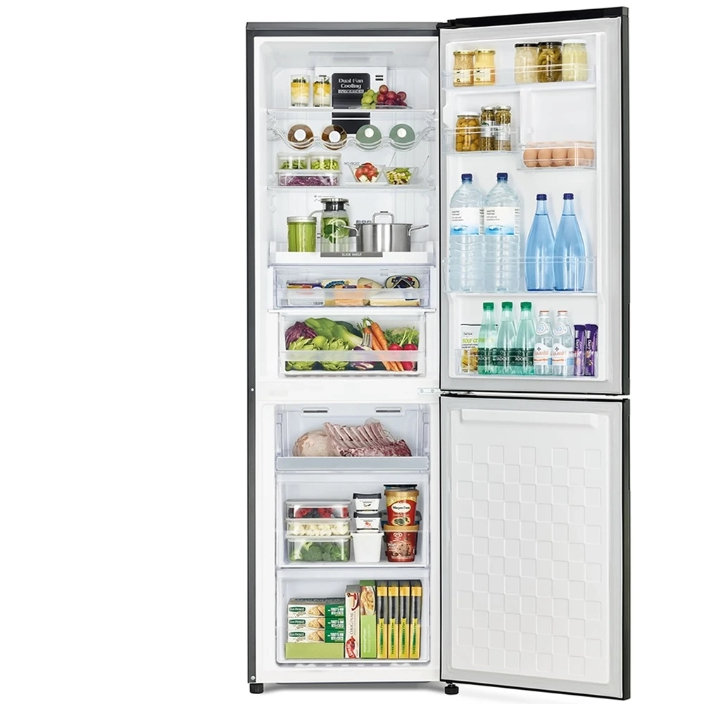 Hitachi Stylish Bottom Freezer | R-BG410P6PBX (GBK) | 366L