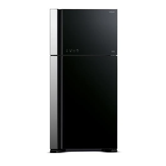 Hitachi Big 2 Glass Series Refrigerator | R-VG690P7PB(KD) GBK| 601L