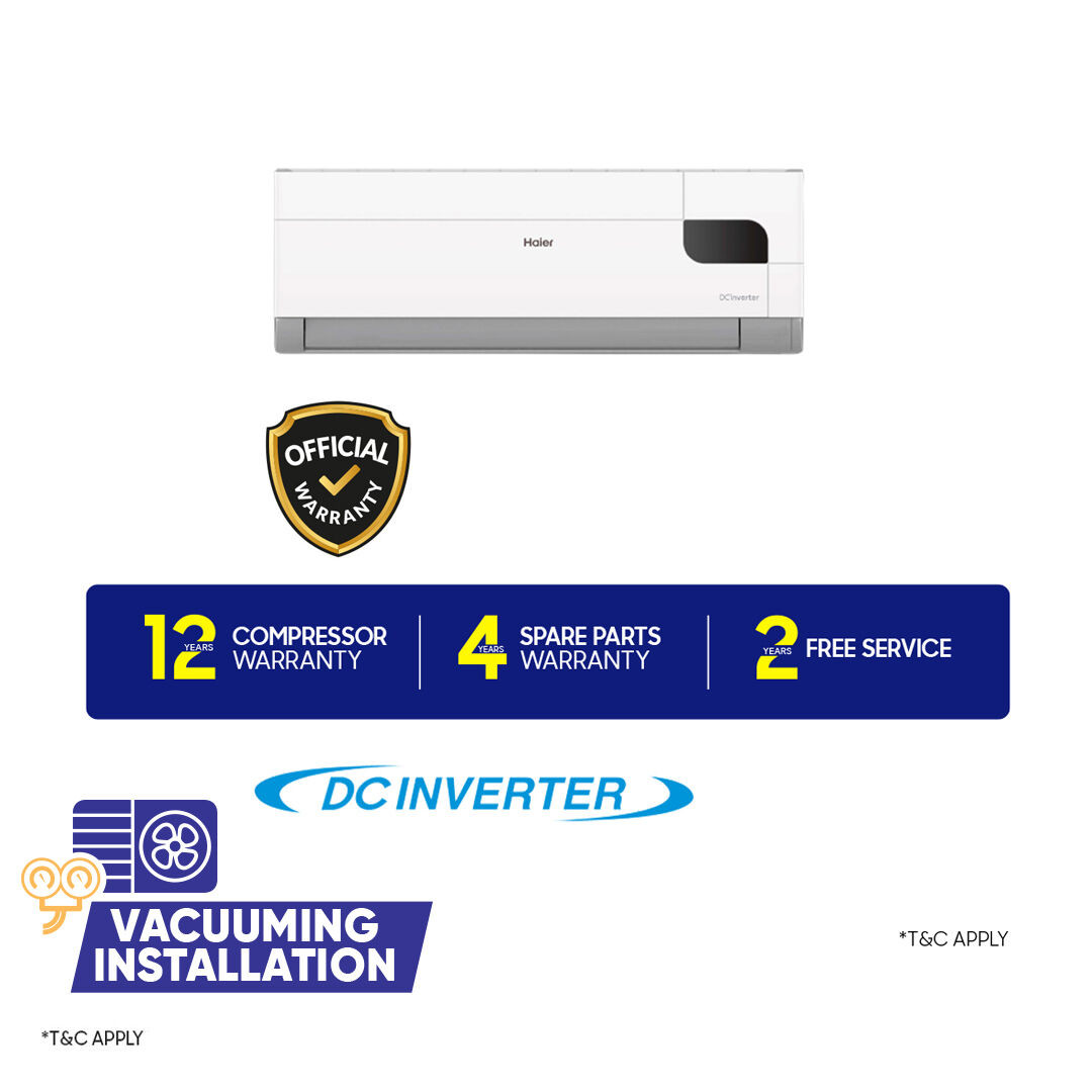 Haier 1 Ton EnergyCool Inverter Air Conditioner [HSU-12EnergyCool(INV)(Pro)]