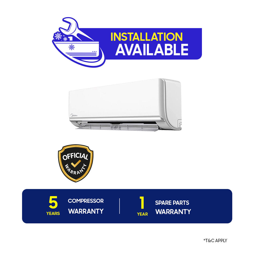 Midea 1 Ton Non-Inverter Air Conditioner (MSA12CRN)