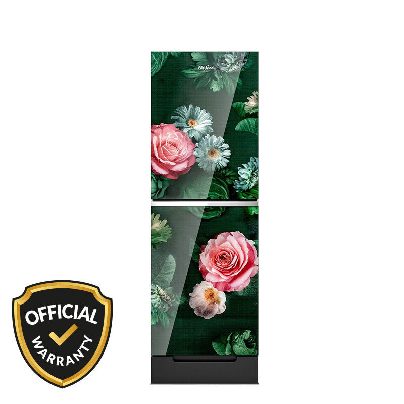 Whirlpool Fresh Magic Pro 257L Glass Door Refrigerator-Rosalia