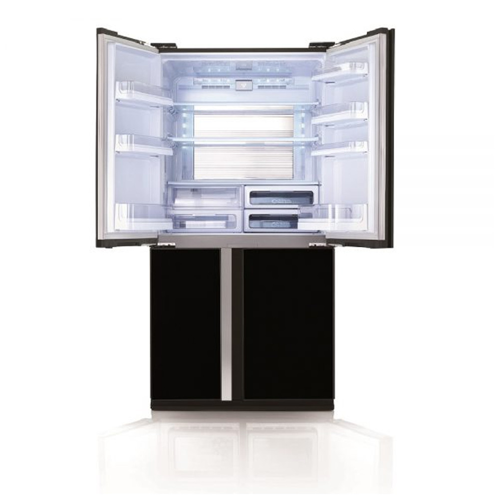 Sharp 4-Door Refrigerator SJ-FX87V-BK | 605 Liters