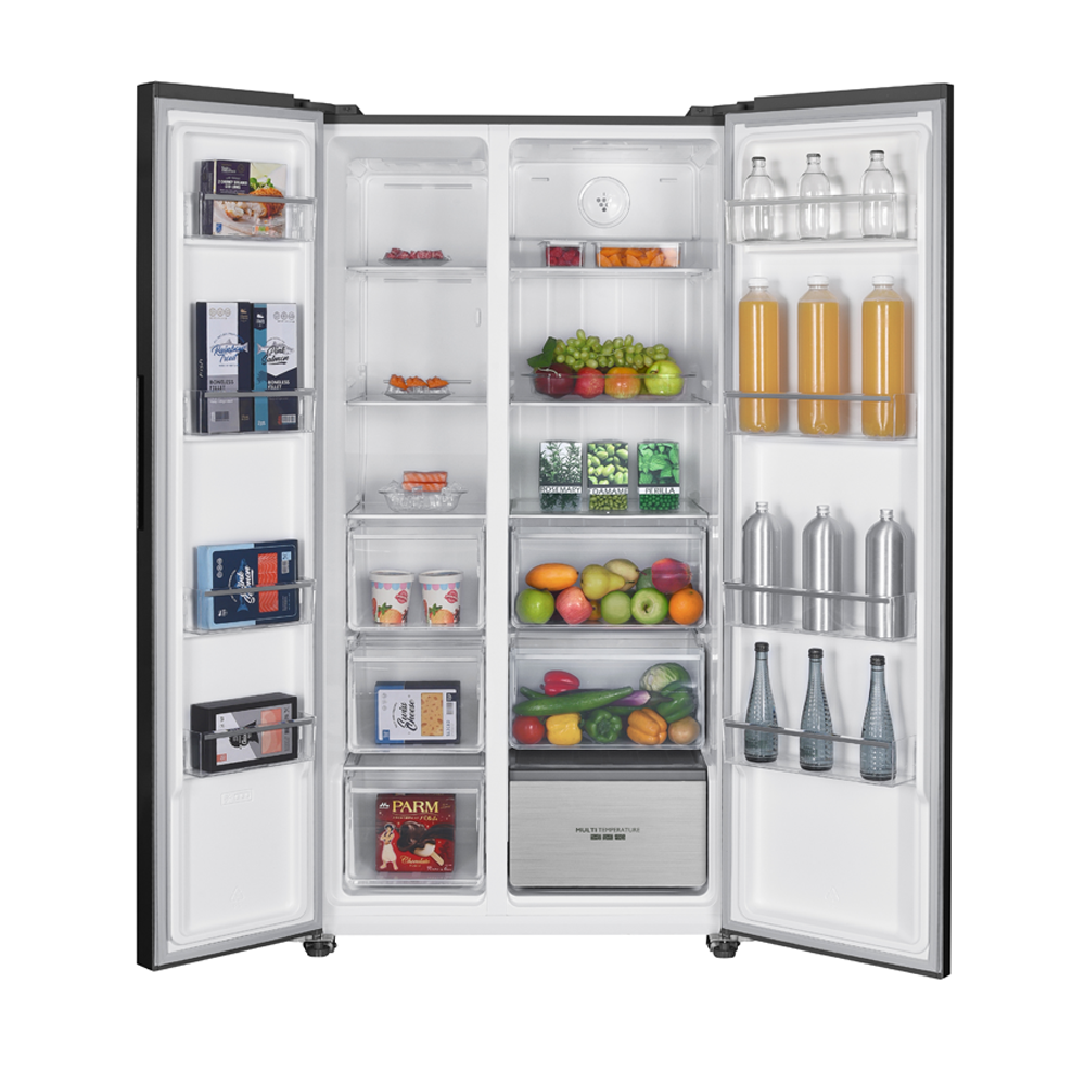 SHARP 2-Door Side By Side Refrigerator SJ-ESB691X-DX | 599 Liters