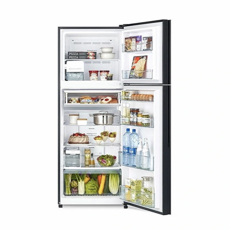Hitachi 443L New Stylish Luxury Top Mount Refrigerator (R-VGY490PB0-GBK)