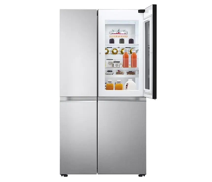 647L SIDE-BY-SIDE-FRIDGE WITH INSTAVIEW DOOR-IN-DOOR™ IN NEW NOBLE STEEL