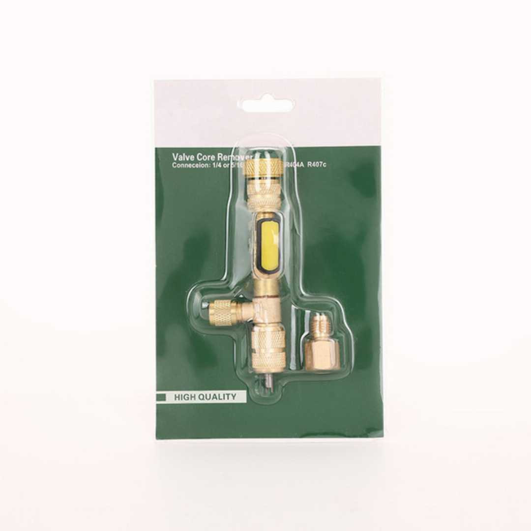 Factory self-pin valve core safety disassembly tool refrigeration tool without refrigerant replaceable valve co