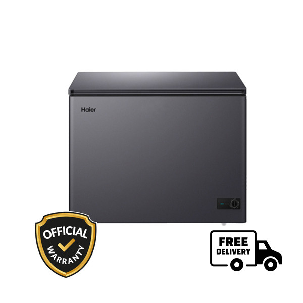 Haier 301L Chest Freezer (HCF-340SM)-Premium Ash Blue