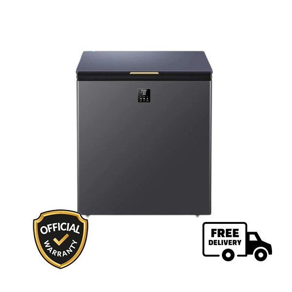 Haier 200L Chest Freezer (HCF-230GE/HCF-230SGE)-Premium Ash Blue