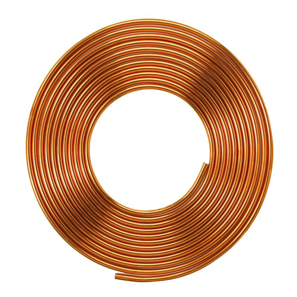Copper Pipe Elite, Size:1/2, Per Coil/50 Feet