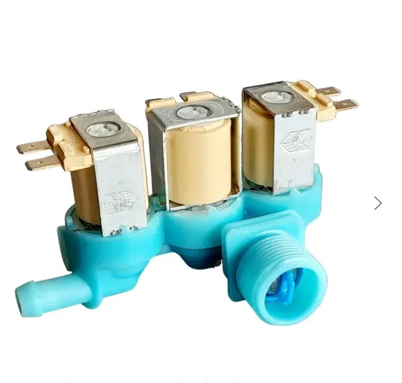 Samsung Washing Machine Water Inlet Valve Compatible with Samsung Top Load Washers – Genuine Spare Parts (1 Way Inlet, 3 Way Outlet)