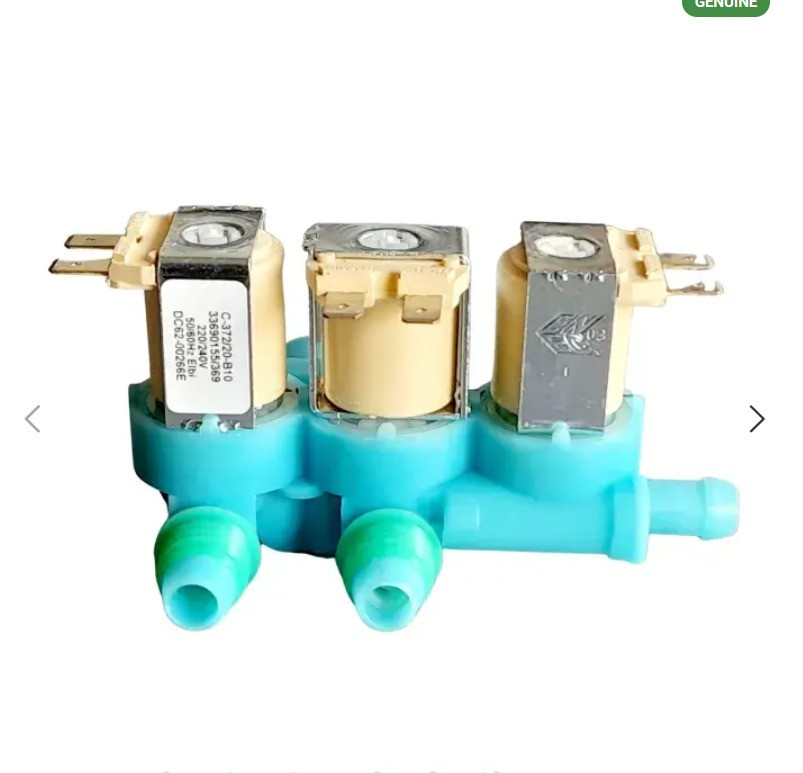 Samsung Washing Machine Water Inlet Valve Compatible with Samsung Top Load Washers – Genuine Spare Parts (1 Way Inlet, 3 Way Outlet)