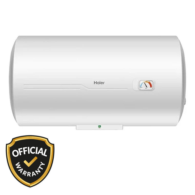 Haier 40 Liter Horizontal Geyser [ES40H-CK3 (BD)]-White