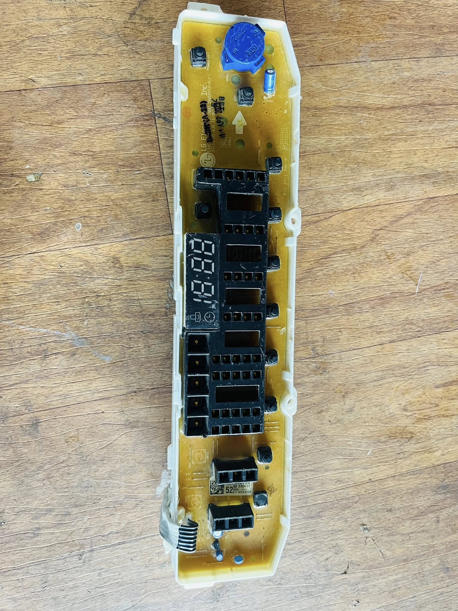 LG top load washing machine control board  Model: T2108VSAB